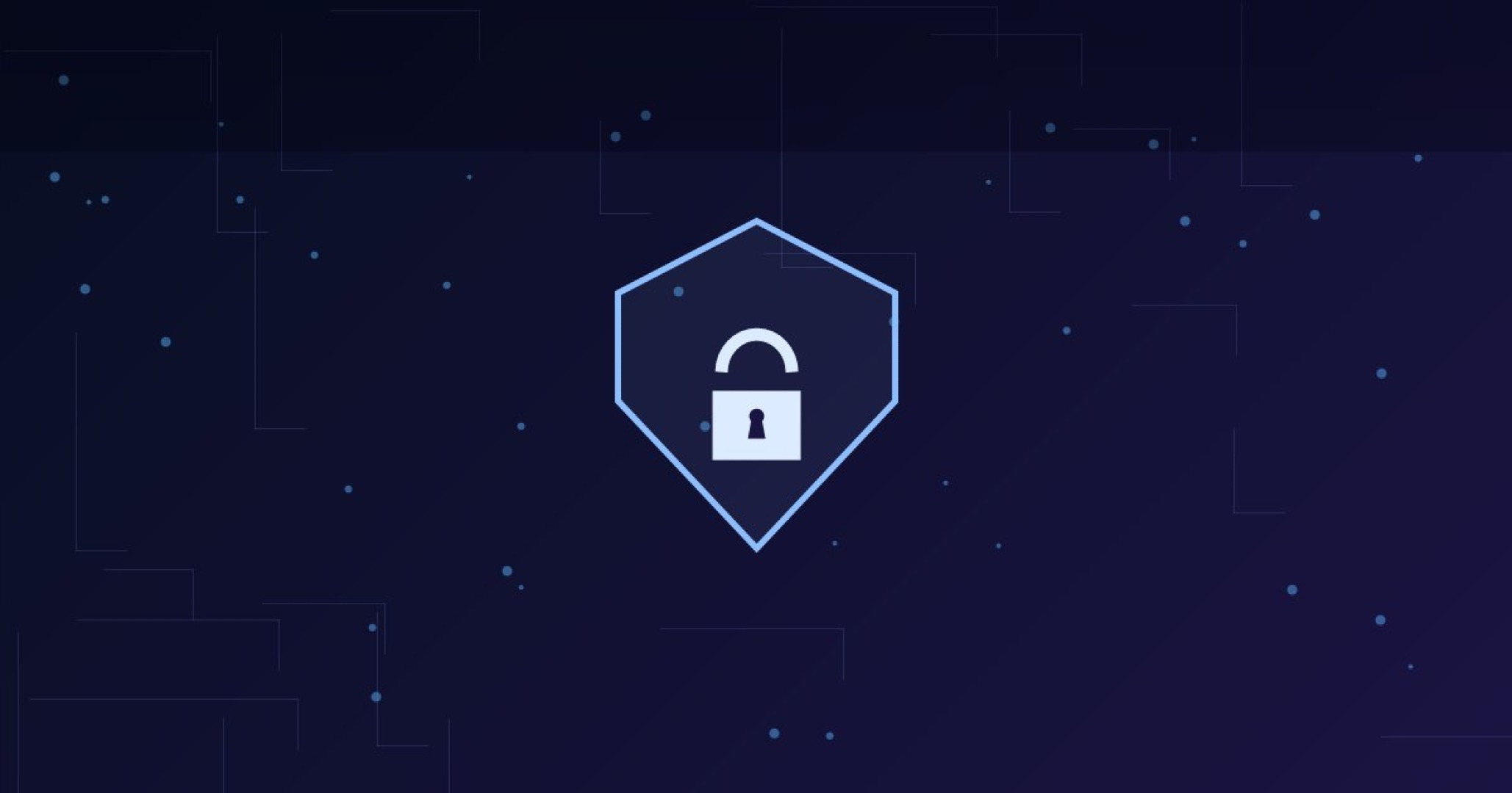 Illustration d'un bouclier numérique avec un cadenas, symbole de la sécurité et du contrôle des systèmes d'intelligence artificielle