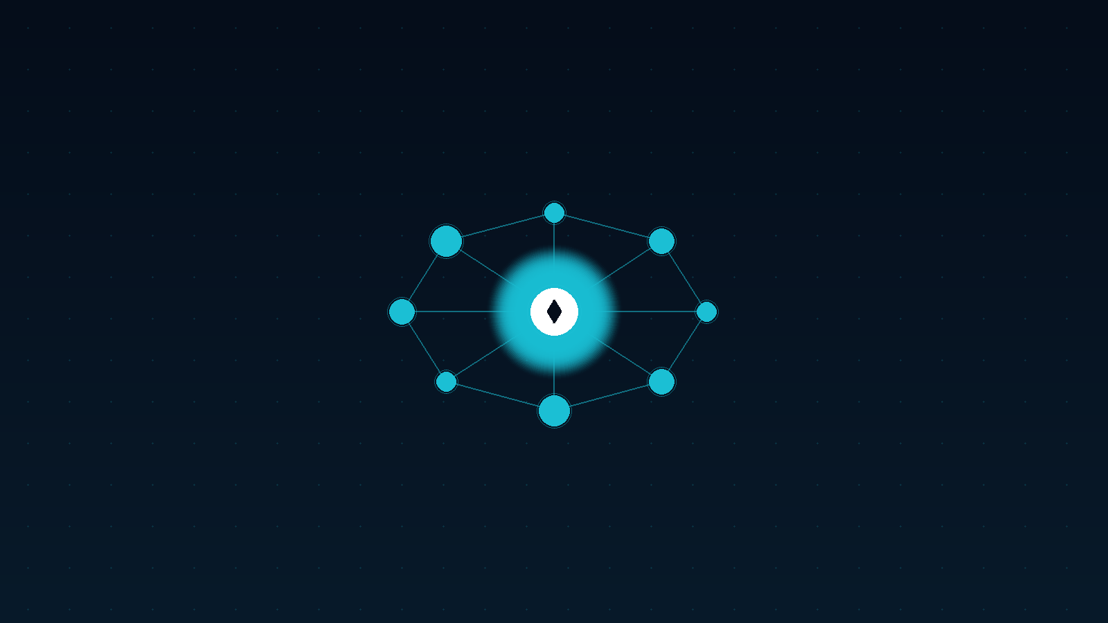 Illustration d'un réseau d'agents IA interconnectés, symbolisant l'intégration d'agents autonomes dans les outils Microsoft 365